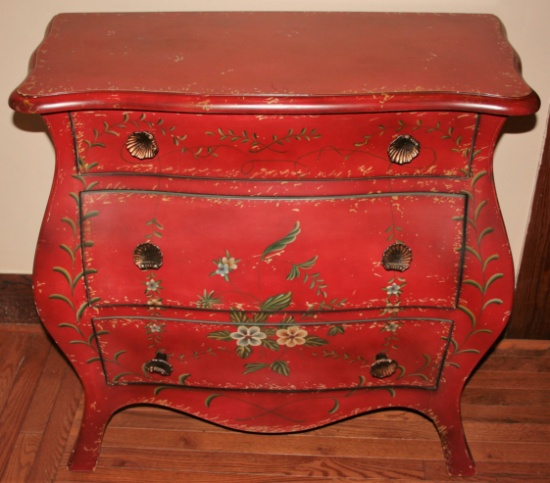Red Bombay Chest