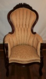 Gold Brocade Chair