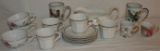 Assorted Cups and Saucers