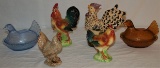 Collectible Chicken Figurines