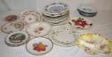 Assorted China Plates