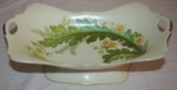 Hand Painted Bavarian Footed Dish