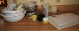 Cutting Board; Baking Pans; Hand Mixer; Measuring Utensils