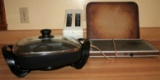Toaster; Electric Skillet; Pampered Chef Stone; Warming Tray