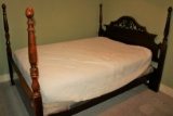 Four Post Wooden Bed