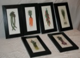 Martha Henson Vegetable Framed Prints