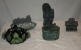 Figurines and Candle Stand