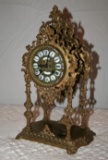 Small Antique Brass Clock