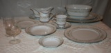 Sango China/Debutante (12 place settings) Serving Dishes and Cups