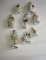 8 Pcs Figurines (made in Occupied Japan)