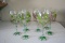 7 Painted Wine Glasses