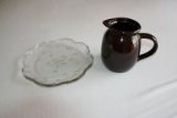 Plate and Jug