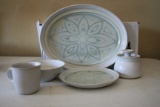 Noritake Folkstone Stoneware- (37 Pcs)