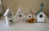 4 Bird Houses