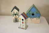 3 Bird Houses