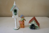 3 Bird Houses