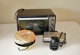 Toaster Oven and 2 Waffle Irons