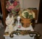 Floral Arrangements, Wall Décor, White Vase