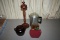 Coffee Pot, Napkin Holder, etc