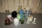 Candle Sticks, Cups, Mugs, Vases