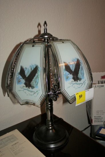 Eagle Globe Lamp