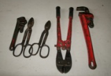 Bolt Cutters, Wrenches, Hand Snips