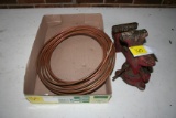 Vice and Copper Tubing