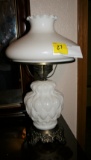 White Globe Lamp