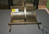 Gold Magazine Rack