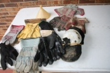 Gloves, Knee Pads, Ruler, Funnel