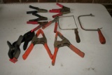 Clamps and Hand Saw