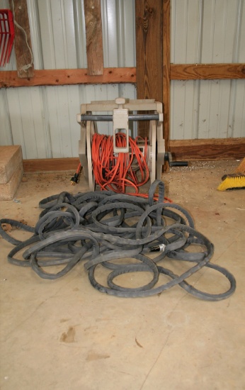 Reel, Extension Cord, Water Hose (needs Female End)