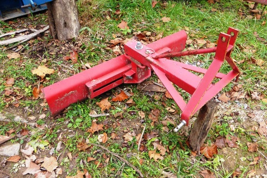 5 foot tractor scraper blade (red)