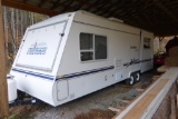 Dutchman travel camper, needs floor repair, sold AS IS