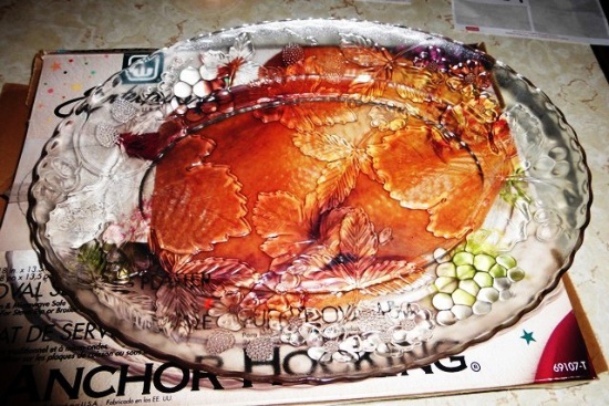 Nice Anchor Hocking Turkey platter