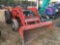 MF 250 UTILITY TRACTOR W/MF 232 LOADER, S#629293, 3PH, 540 PTO, REAR REMOTES, DIESEL, PIWER