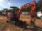 2006 KUBOTA KX91-3 SUPER SERIES MINI EX. OROPS, AUX HYDRAULICS. RUBBER TRACKS. PUSH BLADE, TOOTH