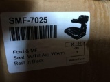NEW FORD & MF BLACK HD TRACTOR SUSPENSION SEAT W/ TILT ADJ. AND ARM REST(In box)