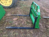 FORKS FOR TRACTOR JD QUICK ATTACH
