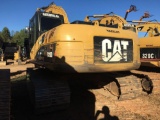 2007 CAT 320DL HYDRAULIC EXCAVATOR, S# PHX00485, CAB, AIR, 42? CAT TOOTH BUCKET W/SIDE CUTTERS, 8102
