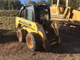 2002 JD 240 SKID STEER LOADER, S# A441004, ENCLOSED CAB, AIR, AUX. HYDRAULICS, 6152 HOURS