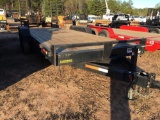 2 AXLE DOVETAIL TRAILER WITH RAMPS