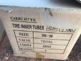 BOX OF NEW TIRE TUBES AND OR LINERS