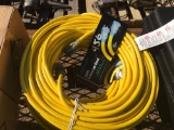 New yellow extension cord