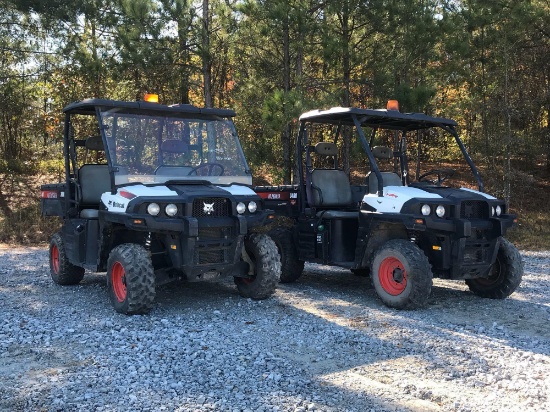 2014 POLARIS/BOBCAT 3400 UTV, VIN: 4XAAJNUA5E2031765, DIESEL ENGINE, 4WD, DUMP BED, 685 HOURS