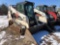 2013 BOBCAT T590 MULTI TERRAIN LOADER, S# A3NR12877, ENCLOSED CAB AIR, POWER BOBTACH, TOOTH BUCKET,