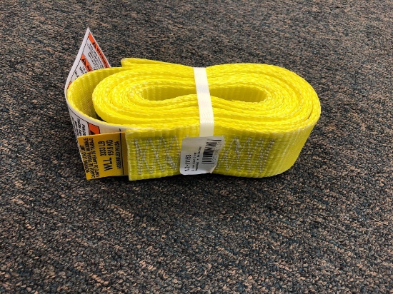 NEW YELLOW WINCH STRAP