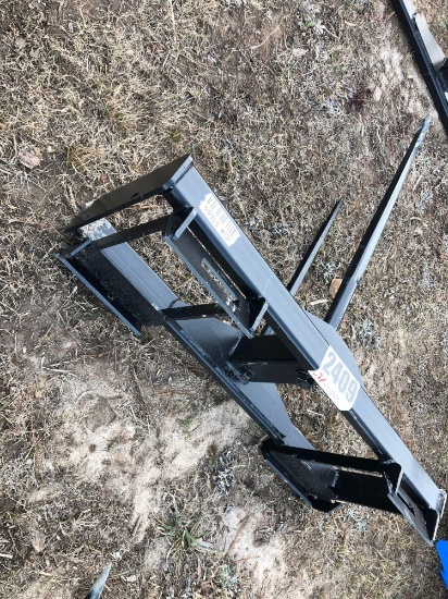 NEW UNUSED HAY SPEAR, SKID STEER ATTACHMENT