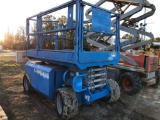 GENIE RT3226 SCISSOR LIFT, S#44126, 4WD, 3299 HOURS