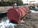 1000 GALLON FUEL TANK WITH ELECTRIC PUMP